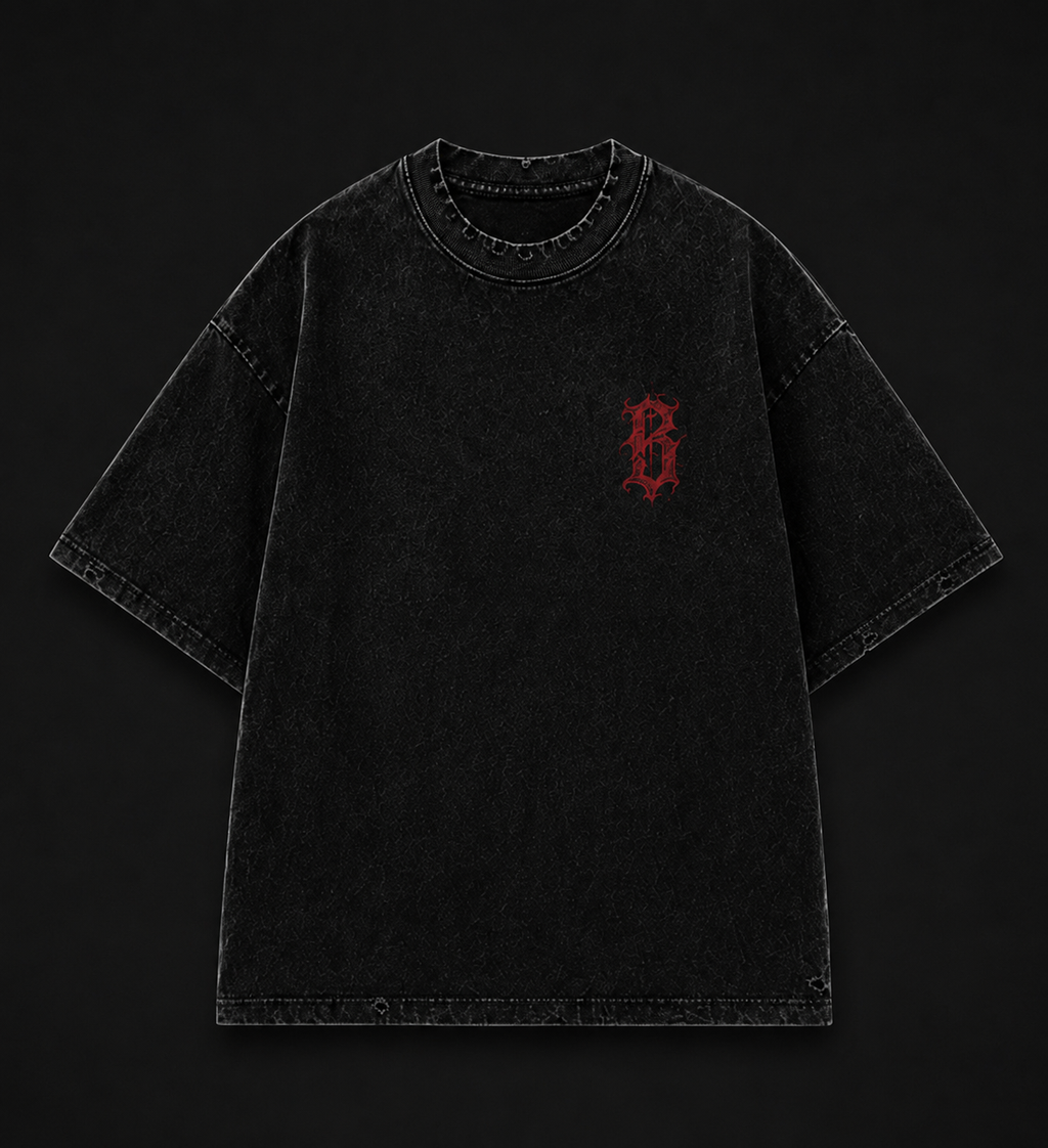 BELCANE Inferno Tee – Vintage Black
