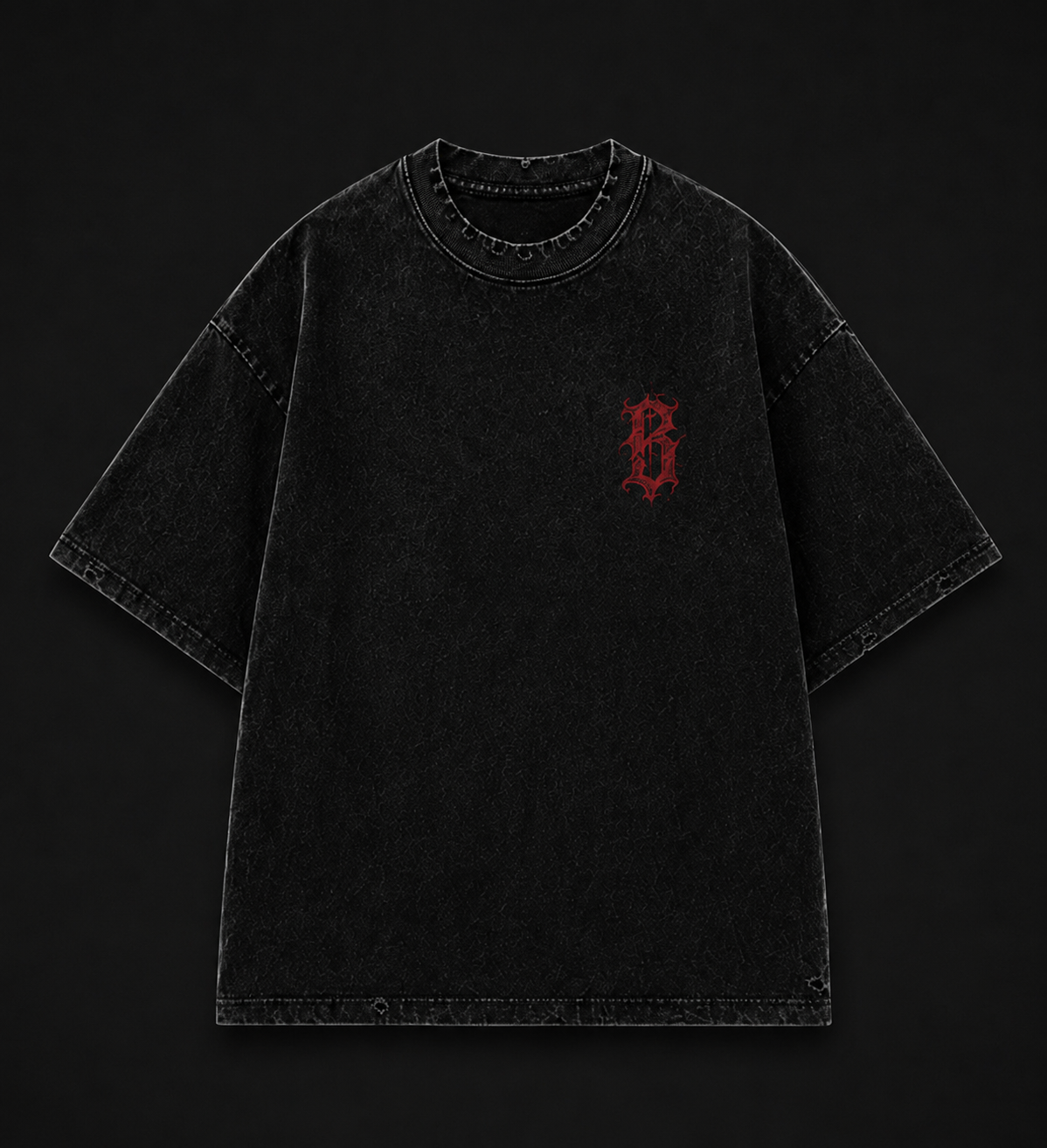 BELCANE Inferno Tee – Vintage Black